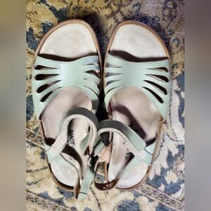 Naot Aqua Leather Sandals